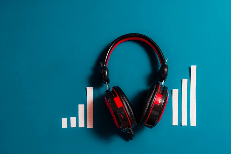 photo d'un casque illustrant les statistiques du podcast de la conscience de soi l'eveil des consciences